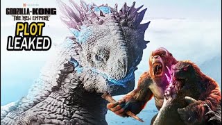 Godzilla X Kong FULL PLOT LEAK Insane POST CREDIT SCENE New Release Date amp More [upl. by Ahsemot]