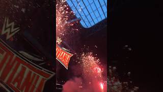 WWE WRESTLEMANIA 32 BROCK LESNAR ENTRANCE [upl. by Eimmac]