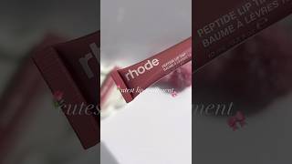 Rhode Lip Peptide Treatment🎀 peptidelip liptreatment rhode saltytan lipbalm [upl. by Lubow]