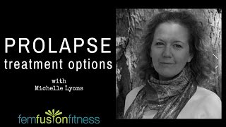 NonSurgical Treatment for Prolapse w Michelle Lyons  FemFusion Fitness [upl. by Farrand]