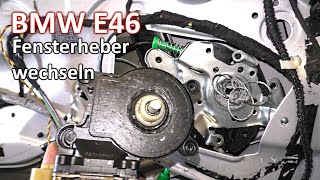 BMW E46 Elektrischen Fensterheber erneuern [upl. by Ahtreb]