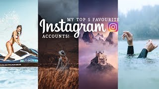 My TOP 5 FAVOURITE INSTAGRAM Accounts Incredible Photographers [upl. by Halden]