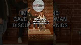 Cave Man  IMPROV GAME improv improvgame improvbroadway [upl. by Billye140]