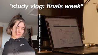 💌 STUDY VLOG  preparing for finals season  biomedical science student [upl. by Nnylatsyrc819]