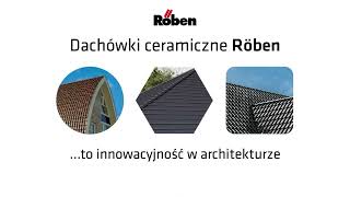 Dachówki ceramiczne Roben  nowości w ofercie [upl. by Ahtnicaj]