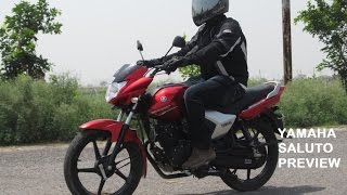 Yamaha Saluto First Look Review amp Fuel Efficiency [upl. by Assylem173]