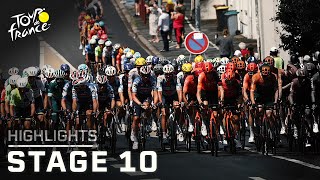 Tour de France 2024 Stage 10  EXTENDED HIGHLIGHTS  792024  Cycling on NBC Sports [upl. by Ahsienek873]