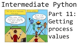 Getting returned values from Processes  Intermediate Python Programming p11 [upl. by Bekki]