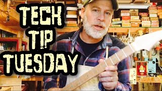 Tech Tip Tuesday  INSTALLING FRETS on the Cigar Box Guitar [upl. by Tab142]