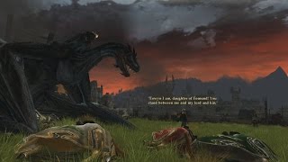 LOTRO  Eowyn vs Witch King [upl. by Alletse]