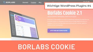 Das beste DSGVO Plugin Einblick in Borlabs Cookie  WordPress Plugins 4 [upl. by Brelje796]