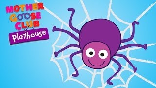 Eensy Weensy Spider  Mother Goose Club Playhouse Kids Video [upl. by Goode373]