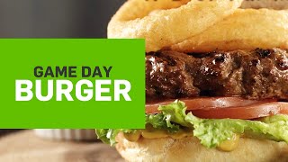 Cavendish Farms  How to Make the Best Game Day Burger [upl. by Alleciram]