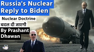 Russias Nuclear Reply to Biden  Putin will Officially Change Russias Nuclear Doctrine [upl. by Ailana]