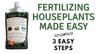 Fertilizing Houseplants Made Easy  Perfect for Beginners [upl. by Spearman945]