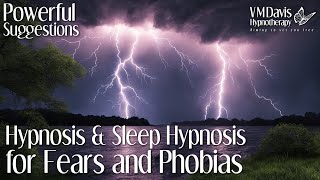 Hypnosis amp Sleep Hypnosis to deal with fears and phobias  Guided Mediation [upl. by Ora]