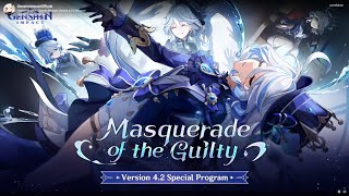 42 Genshin Impact Livestream Watchparty  Masquerade of the guilty [upl. by Ariek]