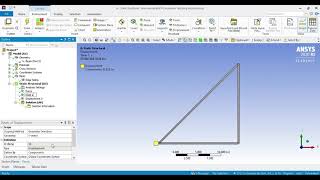 Ansys Simulation for Truss Member [upl. by Ilarrold236]