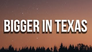 Megan Thee Stallion  Bigger In Texas Lyrics [upl. by Terrance56]