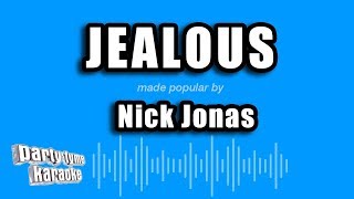 Nick Jonas  Jealous Karaoke Version [upl. by Santini810]