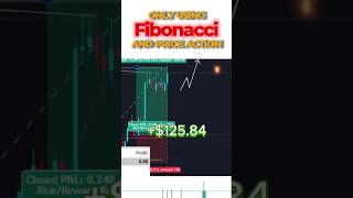 I Made 120 In Minutes Using Only Fibonacci And Price Action [upl. by Qulllon]