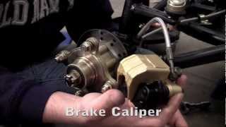 How to Build a Go Kart  11  Brake Caliper [upl. by Atteras]