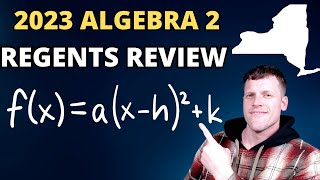 Algebra 2 Regents Review June 2023 [upl. by Ahsened]