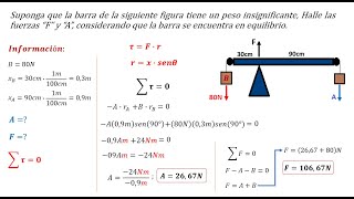 Momento de Torsión Ejercicio [upl. by Atival]