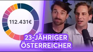 23Jähriger Österreicher mit DividendenPortfolio  Finanzfluss Stream Highlights [upl. by Yrogreg]