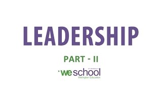 Know about Leadership Skills  Welingkars DLP [upl. by Aneen245]