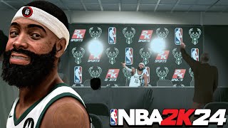 NBA 2K24 PS5 MyCareer  Facing Fears In Debut Game Ep2 [upl. by Tella871]