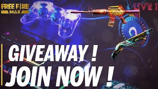 GIVEAWAY LIVE STREAM  JOIN NOW TO GET DIAMONDS  ROAD TO 800 SUBSCRIBERS [upl. by Lebaron]