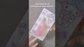 Unboxing Correction Tape Sanrio😍😘 shopeehaul correctiontape sanriohaul [upl. by Bigod]