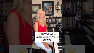 ⭐️EASY TUTORIAL Liebestraum No 3⭐️ [upl. by Eastman]