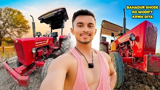 Finally ￼Tractor Ko Modify Kara Diya ❤️🚜￼ Guru Veer Vlogs [upl. by Yeldoow]