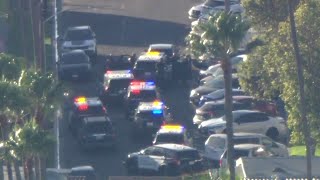 Police chase Police in pursuit of vehicle in Orange County [upl. by Nayk969]