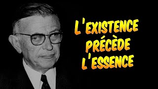 Philosophie  Sartre « Lexistence précède lessence » explication [upl. by Rehpotsirahc]