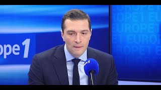 Jordan Bardella  quotSi Marine Le Pen est élue elle mettra en place la priorité nationalequot [upl. by Colligan369]