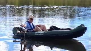 Motorizing a Sevylor Colorado Inflatable Canoe [upl. by Kat]