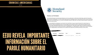 EEUU REVELA NUEVA INFORMACIÓN SOBRE EL PAROLE HUMANITARIO [upl. by Elacim]