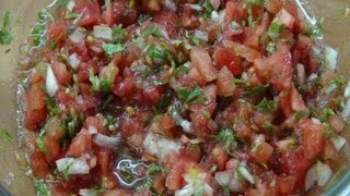 How to Make Pico de Gallo Salsa [upl. by Llechtim]