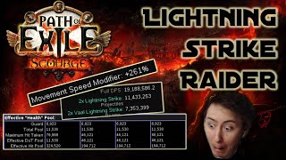 PoE 316 Lightning Strike Raider  FastestTankiest Build Yet [upl. by Tzong]