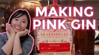 Making Naturally Pink Gin  Shakespeare Distillery [upl. by Samaria]