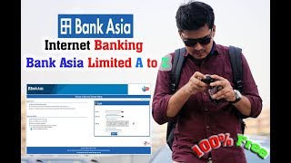 Internet Banking  Bank Asia Limited A to Z [upl. by Arinaid518]