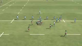 Rugby Challenge 4 gameplay South Africa 7s vs Ireland 7s  Madrid 7s Rugby [upl. by Antonie]