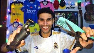 ASMR  BELLINGHAM CORTANDO O SEU CABELO✂️💈 [upl. by Patric]