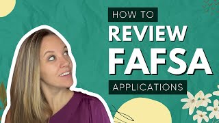 FAFSA Correction How to Review and Correct Your FAFSA [upl. by Alderman906]