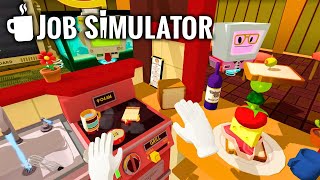 JE DEVIENS CUISINIER  Job Simulator PS VR2  Ps5 [upl. by Kreit357]