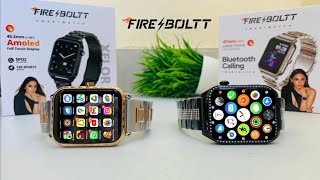 Firebolt Xelor amp Firebolt Jewel Smartwatch Unboxing amp Review🔥  Premium Luxurious Smart Watch⚡️ [upl. by Ashlie]