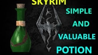 TES V Skyrim SIMPLE AND VALUABLE POTION [upl. by Juieta]